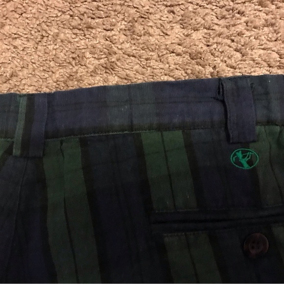 GolfKnickers Green Linen-Cotton/Linen  Pants - Picture 5 of 10